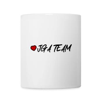 Jga Team Herz Junggesellinnenabschied - Tasse - Weiß - Vorne