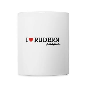 Rudern Ruderer Rudermannschaft Verein Club Wasser - Tasse - Weiß - Vorne