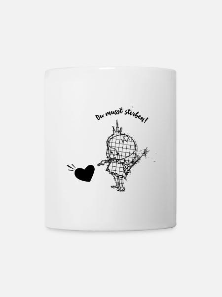 Vous devez mourir! Motif Lovesick. - Mug blanc - blanc