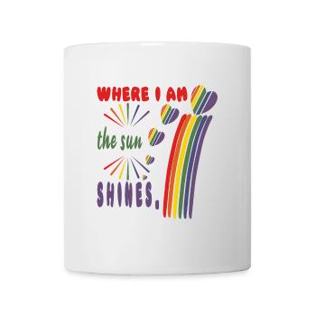 Sun, summer, pride wherever I am. - Mug - white - Front