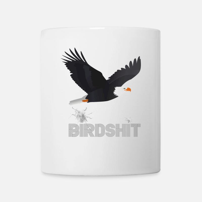 BIRDSHIT EAGLE - FARBE - Tasse - Weiß