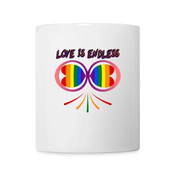 Liebe ist endlos - Tasse - Weiß - Vorne