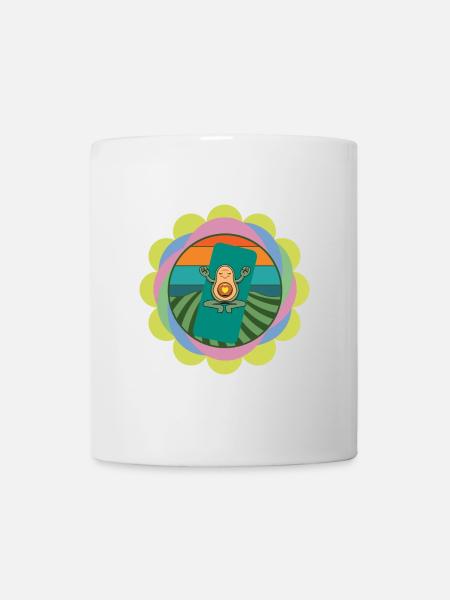 Avocado makes yoga - Mug - white