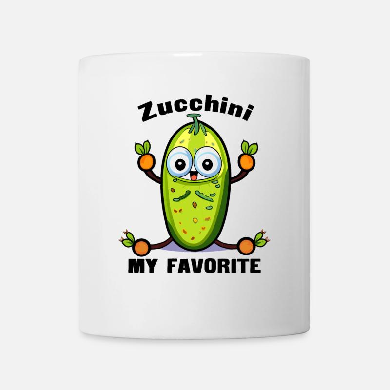 Drôle de Zicchini - Ma préférée - Mug blanc - blanc