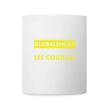 Le truc c'est que globalement cadeau original - Mug blanc - blanc - Devant