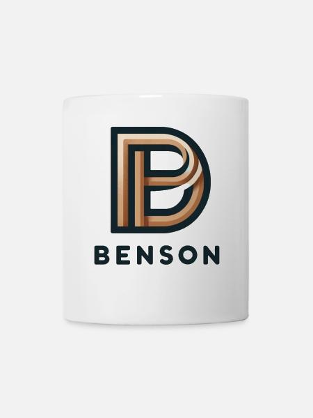 Benson Logo - Tasse - Weiß
