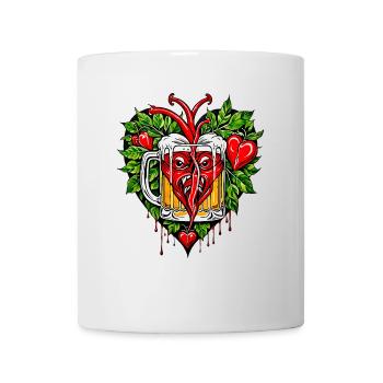 I love beer - Mug - white - Front
