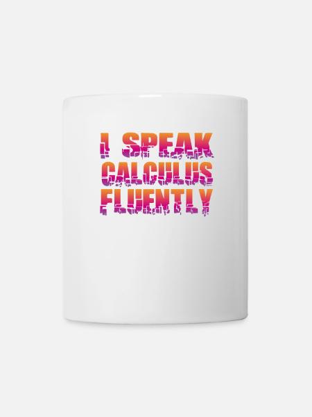 Dicton mathématique - Mug blanc - blanc