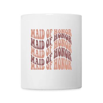 Maid of honor / Trauzeugin - Tasse - Weiß - Vorne