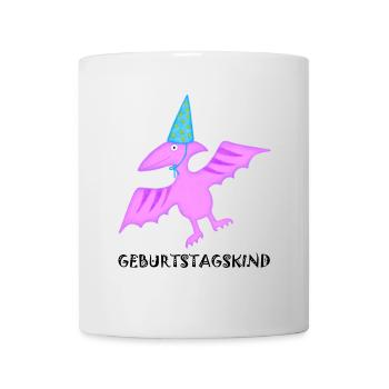 Birthday Boy Pteranodon Pterosaur Dinosaur - Mug - white - Front