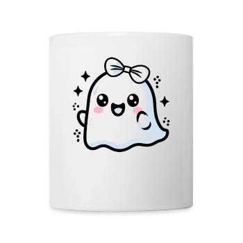 Halloween Geist Frauen Mädchen - Tasse - Weiß - Vorne