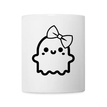 Halloween Geist Frauen Mädchen - Tasse - Weiß - Vorne