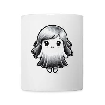 Halloween Geist Frauen Mädchen - Tasse - Weiß - Vorne