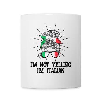 Italian Italy Funny Saying Gift Idea - Mug - white - Front