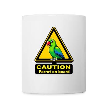 Papageienbesitzer Papageienleben Und Exotischer - Tasse - Weiß - Vorne