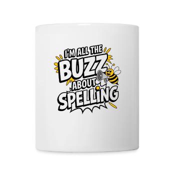 Concours de mots Spelling Bee Champion - Mug blanc - blanc - Devant