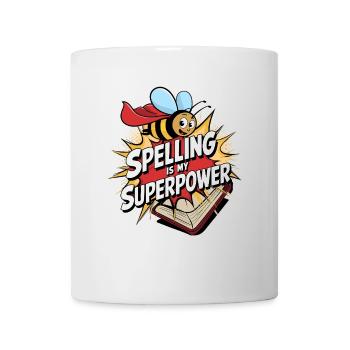 Concours de mots Spelling Bee Champion - Mug blanc - blanc - Devant