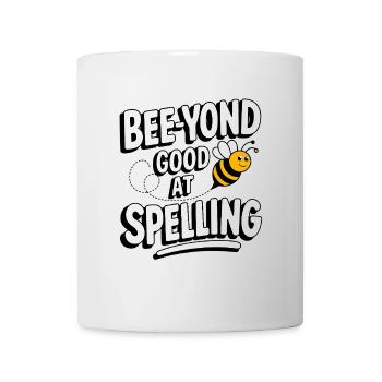Concours de mots Spelling Bee Champion - Mug blanc - blanc - Devant
