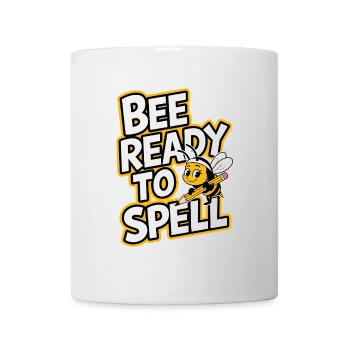 Concours de mots Spelling Bee Champion - Mug blanc - blanc - Devant
