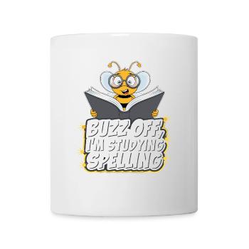 Concours de mots Spelling Bee Champion - Mug blanc - blanc - Devant