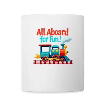 First Train Ride Railway Adventure Scenic Travel - Mug - white - Front