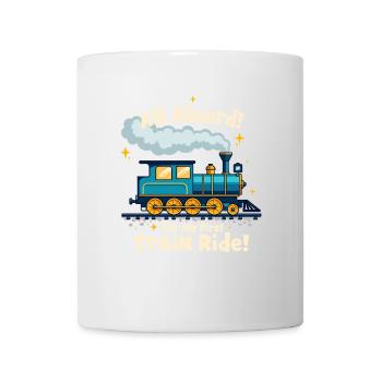 First Train Ride Railway Adventure Scenic Travel - Mug - white - Front