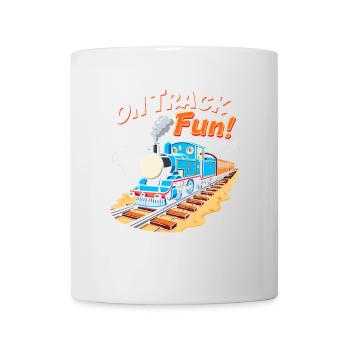 First Train Ride Railway Adventure Scenic Travel - Mug - white - Front