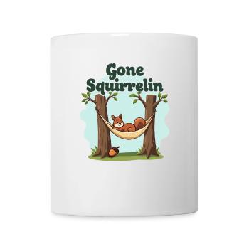 Squirrel Watching Enthusiast Wildlife - Mug - white - Front