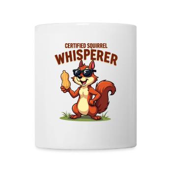 Squirrel Watching Enthusiast Wildlife - Mug - white - Front