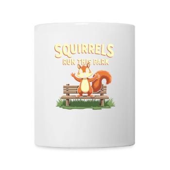 Squirrel Watching Enthusiast Wildlife - Mug - white - Front