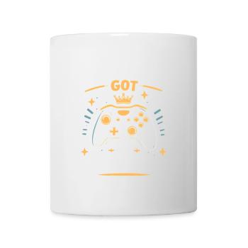 Gamer Mom Spielt Mit Der Kinderspiel-spiele Für - Tasse - Weiß - Vorne
