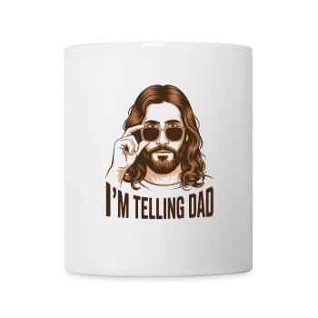I'll tell Dad! Funny Jesus Christ Saying - Mug - white - Front