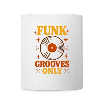Funk Disque Vinyle Collector Musique Rétro - Mug blanc - blanc - Devant