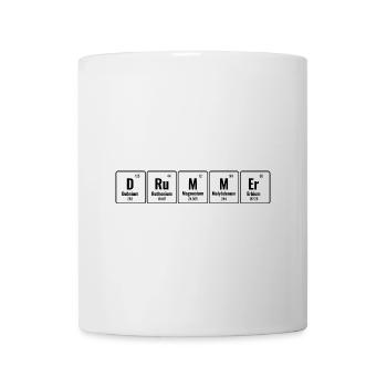 Periodical Table Of Elements Drummer Drum Drumming - Mug - white - Front