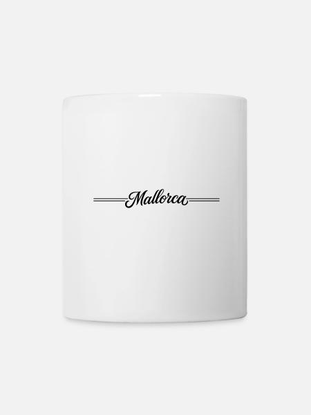 Mallorca Linie - Tasse - Weiß