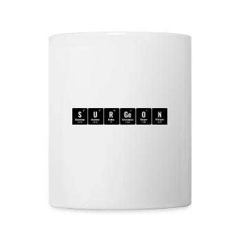 Periodical Table Surgeon Surgery Doctor Surgeons - Mug - white - Front