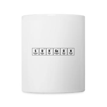 Periodical Table Surgeon Surgery Doctor Surgeons - Mug - white - Front