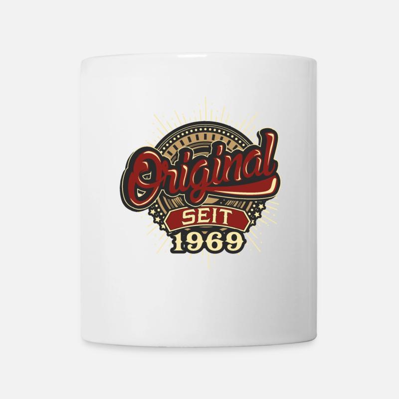Geburtstag Original seit 1969 - Tasse - Weiß