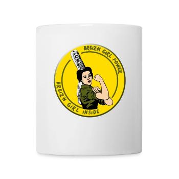 Breizh girl 2 - Mug blanc - blanc - Devant