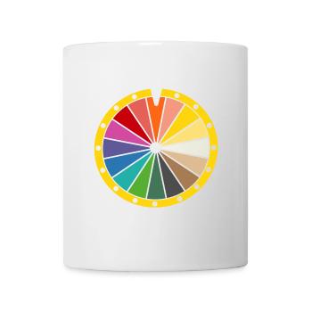 wheel of fortune - Mug - white - Front