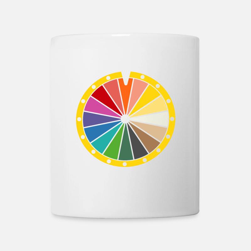 glücksrad - Tasse - Weiß
