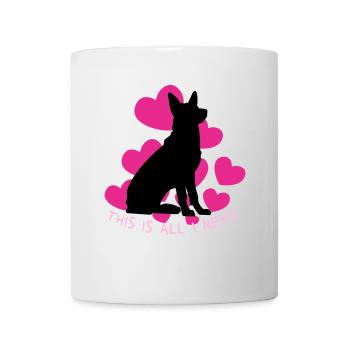 This is all I need - for German Shepherd fans - Mug - white - Front
