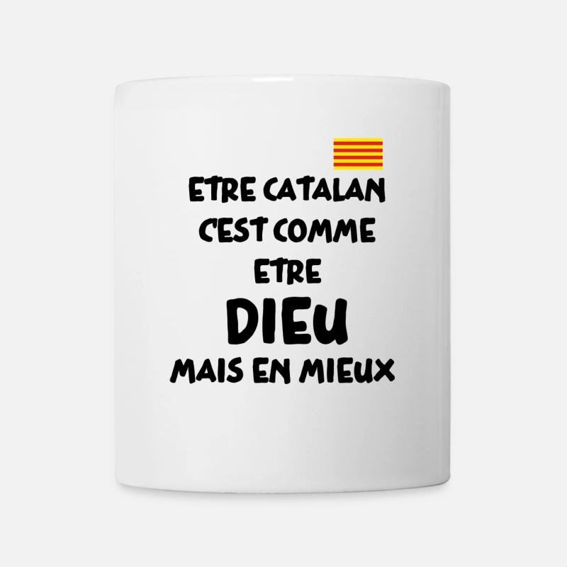 Katalanisch - Tasse - Weiß