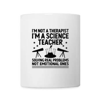 Professeur de sciences Professeur d’école Biologie Chimie P - Mug blanc - blanc - Devant