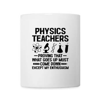 Professeur de sciences Professeur d’école Biologie Chimie P - Mug blanc - blanc - Devant