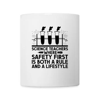 Science Teacher School Teacher Biology Chemistry P - Mug - white - Front