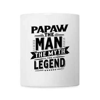 Papa Vater Opa Geschenkidee Papaw Spruch Humor - Tasse - Weiß - Vorne