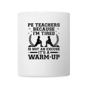 Sportlehrer Sportlehrer Schullehrer - Tasse - Weiß - Vorne