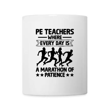 Sportlehrer Sportlehrer Schullehrer - Tasse - Weiß - Vorne