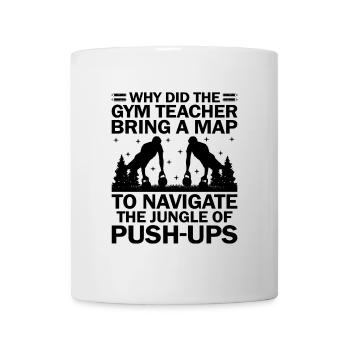 Sportlehrer Sportlehrer Schullehrer - Tasse - Weiß - Vorne